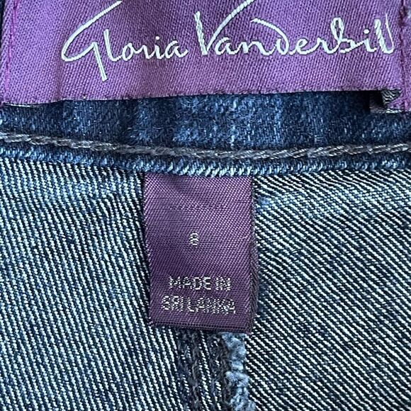 ❤️Gloria Vanderbilt Amanda Stretch Jeans Sz8 - Picture 5 of 6
